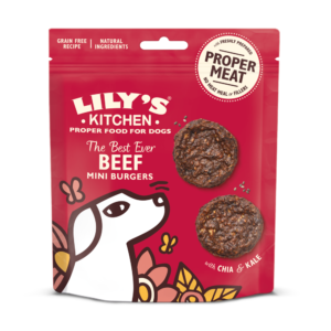 Lily's kitchen best ever beef burgers